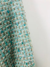 Load image into Gallery viewer, Jean Muir Women's Tweed Overcoat | UK12 | Blue