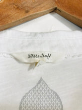 Load image into Gallery viewer, White Stuff Women's Boho Button-Up Shirt | UK14 | White