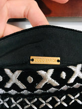 Load image into Gallery viewer, Dodo Baror Women's Velvet Embroidered Mini Skirt | EU40 UK12 | Black