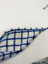 Load image into Gallery viewer, Charles Tyrwhitt Men’s Check Classic Shirt | 15.5/37” 39/94cm | Blue and white