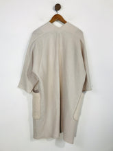 Load image into Gallery viewer, Nicole Farhi Women's Wool Long Cardigan | S UK8 | Beige