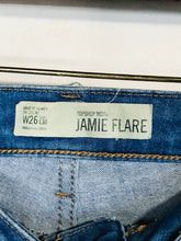 Load image into Gallery viewer, Topshop Women's Flare Jeans | W26 UK8 | Blue