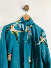 Load image into Gallery viewer, Ted Baker Women's V-Neck Blouse | M UK10-12 | Blue