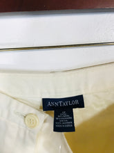 Load image into Gallery viewer, Ann Taylor Women's Wool Wide Leg Casual Trousers | US12 UK16 | Beige