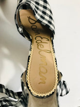 Load image into Gallery viewer, Sam Edelman Women's Check Court Heels | US9.5 UK7.5 | Black