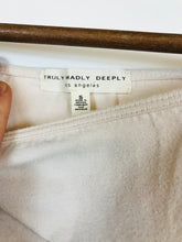 Load image into Gallery viewer, Truly Madly Deeply Women's Off The Shoulder Cropped T-Shirt | S UK8 | Beige