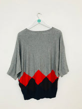 Load image into Gallery viewer, Phase Eight Women’s Short Sleeve Wide Neck Jumper | L UK14 | Multicoloured