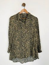 Load image into Gallery viewer, Zara Women's Leopard Print Button-Up Shirt | S UK8 | Multicoloured