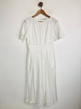 Load image into Gallery viewer, Great Plains Women's Boho Pleated A-Line Dress | S UK8 | White