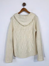 Load image into Gallery viewer, Arancraft Men's Merino Zip Cardigan | M | White