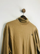 Load image into Gallery viewer, Ralph Lauren Men's Roll Neck Jumper | XL | Brown