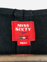 Load image into Gallery viewer, Miss Sixty Women's V-Neck Shift Dress | S UK8 | Black