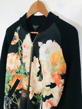 Load image into Gallery viewer, Ted Baker Women's Wool Floral Cardigan | 1 UK8 | Black