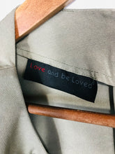 Load image into Gallery viewer, Love and be Loved Women's Shift Dress | S UK8 | Green