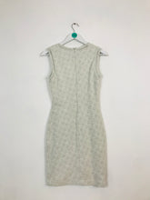 Load image into Gallery viewer, Reiss Women’s Mini Shimmer Bodycon Dress | UK8 | White