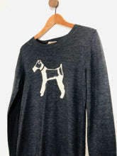 Load image into Gallery viewer, Hobbs Women's Merino Jumper | S UK8 | Grey