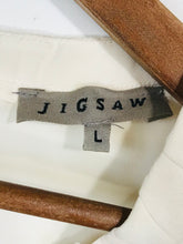 Load image into Gallery viewer, Jigsaw Women's Silk Tank Top | L UK14 | Beige