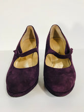 Load image into Gallery viewer, Russell & Bromley Women's Suede Heels | EU39 UK6 | Purple