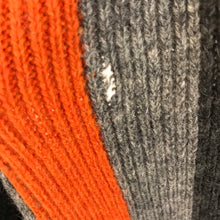 Load image into Gallery viewer, DKNY Jeans Mens Contrast Striped Scarf | One Size | Grey Orange