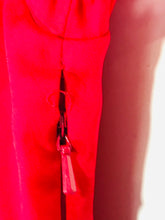 Load image into Gallery viewer, Coast Women's Ruched Ruffle Midi Dress | UK10 | Red