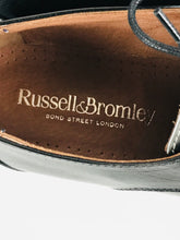 Load image into Gallery viewer, Russell & Bromley Women's Leather Brogues Flats Shoes | EU38 UK5 | Black
