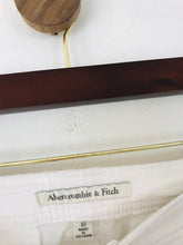 Load image into Gallery viewer, Abercrombie & Fitch Women's Mid-Length Shorts | US10 UK14 | White