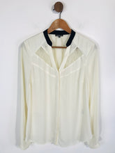 Load image into Gallery viewer, Warehouse Women's Button Blouse | UK12 | White