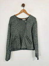 Load image into Gallery viewer, Masai Women's Cotton Knit Bomber Jacket | XL UK16 | Grey