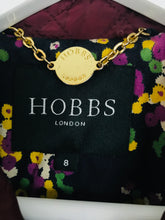 Load image into Gallery viewer, Hobbs Womens Quilted Longline Jacket | UK8 | Burgundy