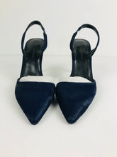 Load image into Gallery viewer, Banana Republic Women's Leather Heels | US8 UK6 | Blue