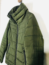 Load image into Gallery viewer, Hobbs Women's High Neck Puffer Jacket | UK8 | Green