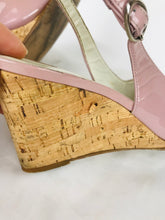 Load image into Gallery viewer, Russell Bromley Womens Peep Toe Wedges | UK 6 EU 39 | Pink