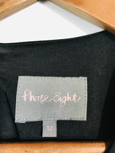 Load image into Gallery viewer, Phase Eight Women's Flapper Style Fringe Shift Dress | UK12 | Black