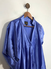 Load image into Gallery viewer, Vivienne Westwood Women's Silk Anglomania Blouse | EU38 UK10 | Blue