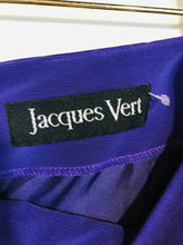 Load image into Gallery viewer, Jacques Vert Women's Midi Skirt | UK10 | Purple
