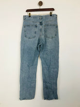 Load image into Gallery viewer, Zara Women's High Waisted Boyfriend Jeans | UK14 | Blue