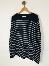 Load image into Gallery viewer, Boden Women's Striped Knit Jumper | M UK10-12 | Blue