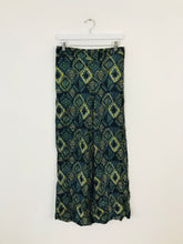 Load image into Gallery viewer, Nomads Women’s Boho Wide Leg Trousers | UK8 | Blue