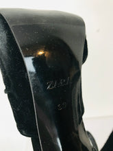 Load image into Gallery viewer, Zara Women’s Open Toe Ruched D-Orsay Heels | 36 UK3 | Black