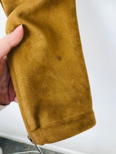 Load image into Gallery viewer, Stradivarius Womens Leather Look Biker Jacket | S | Brown