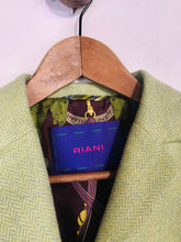 Load image into Gallery viewer, Riani Women's Wool Blazer Jacket | EU40 UK12 | Green