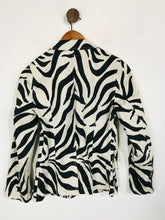 Load image into Gallery viewer, Nili Lotan Women's Zebra Print Blazer Jacket | 2 UK6-8 | Multicoloured