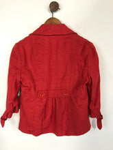 Load image into Gallery viewer, Autograph Women's Cotton Gathered Blazer Jacket | UK10  | Orange