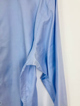 Load image into Gallery viewer, John Francomb T.M.Lewin Men’s Fitted Shirt | 16.5 42-91 36 | Blue
