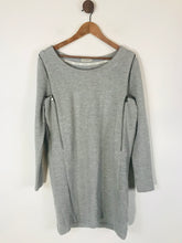 Load image into Gallery viewer, Calvin Klein Jeans Women's Knit Ribbed Shift Dress | S UK8 | Grey