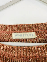 Load image into Gallery viewer, Whistles Women’s Oversized Flecked Jumper | UK12 | Orange