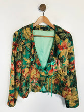 Load image into Gallery viewer, Renato Nucci Women's Cotton Vintage Blazer Jacket | EU44 UK16 | Multicoloured