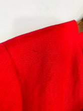 Load image into Gallery viewer, East Women's Linen Smart Blazer Jacket | UK16 | Red