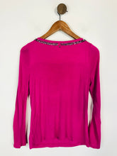 Load image into Gallery viewer, Boden Women's Beaded T-Shirt | UK8 | Pink