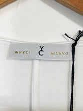 Load image into Gallery viewer, WHYCI Milano Women's Cotton Colour Block Midi Dress NWT | IT46 UK14 | Multicoloured